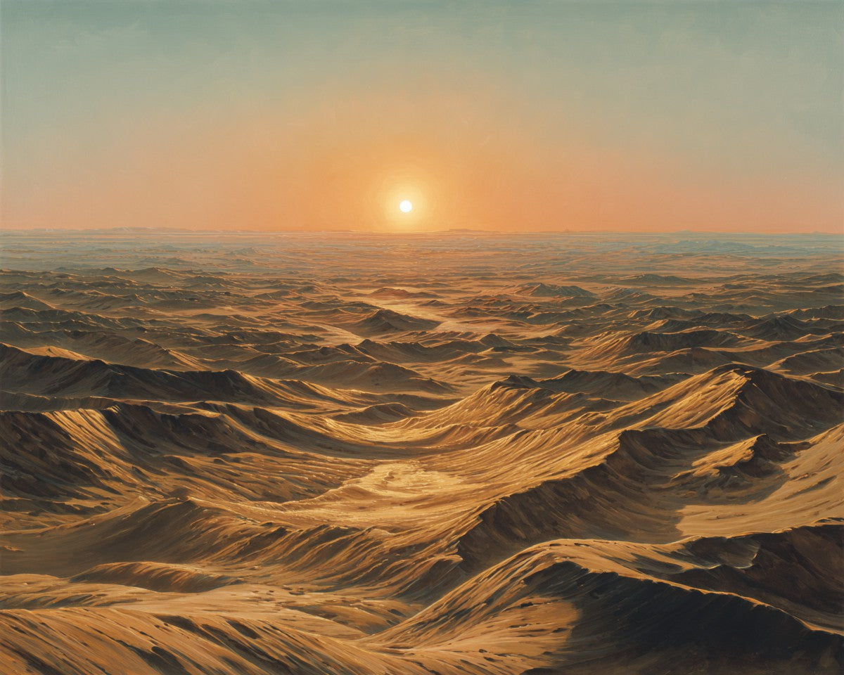 Vast Desert Landscape - Diamond Painting