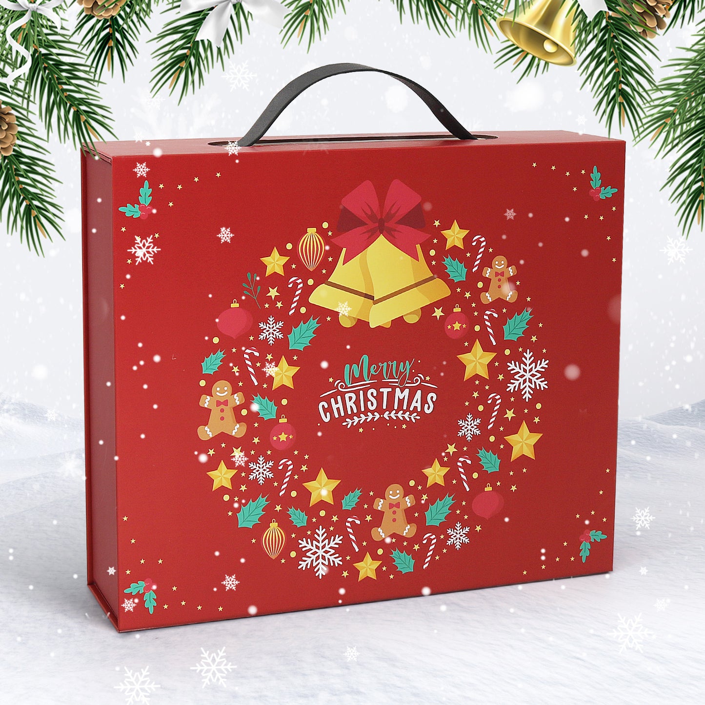Diamond Painting Christmas Mystery Gift Box-Red