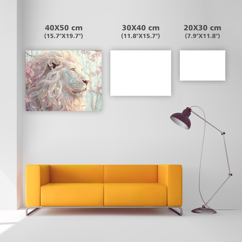 Blossom Lion - Diamond Painting