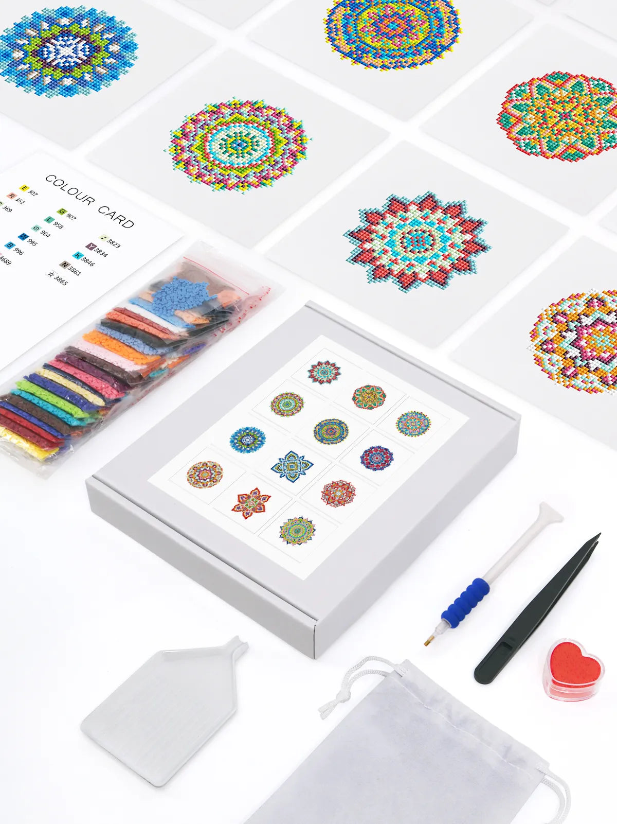 Mini-Colorful Mandala Creations