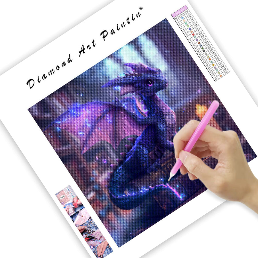 Book Guardian Dragon - Diamond Painting