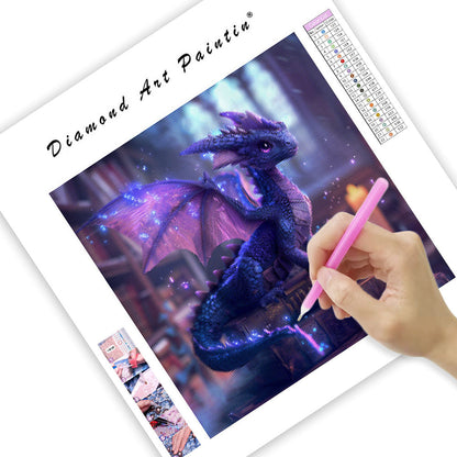 Book Guardian Dragon - Diamond Painting