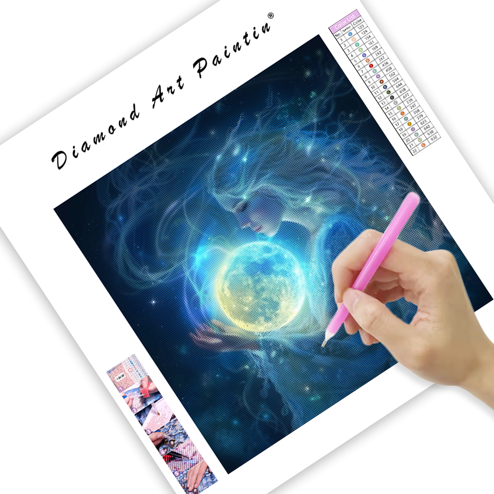 Moon Goddess - Diamond Painting