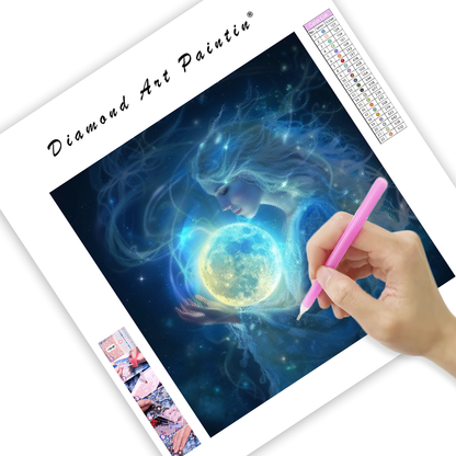 Moon Goddess - Diamond Painting