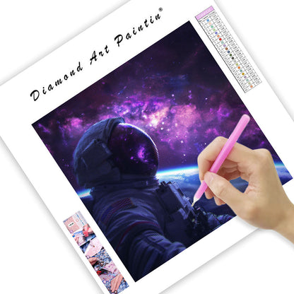 Astronaut Nebula - Diamond Painting