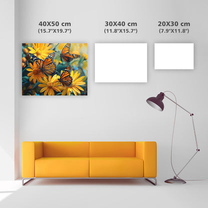 Meadow Butterflies - Diamond Painting