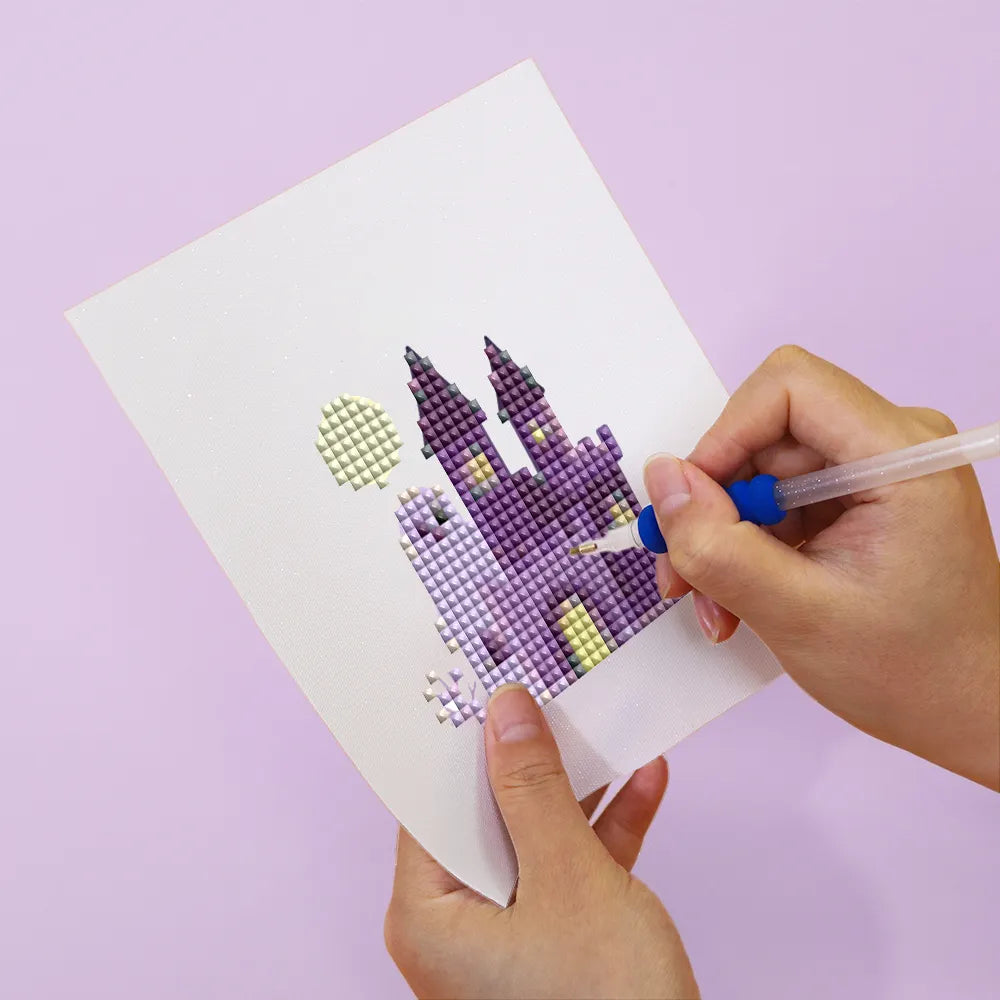 Mini-Purple Pumpkin Witch Parade