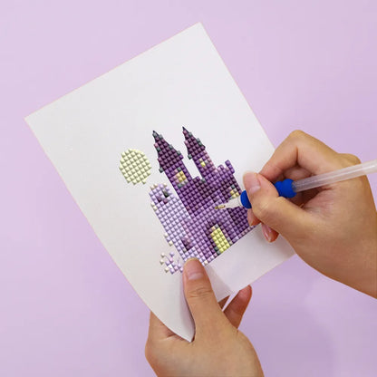 Mini-Purple Pumpkin Witch Parade