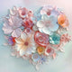 Floral Heart Love - Diamond Painting