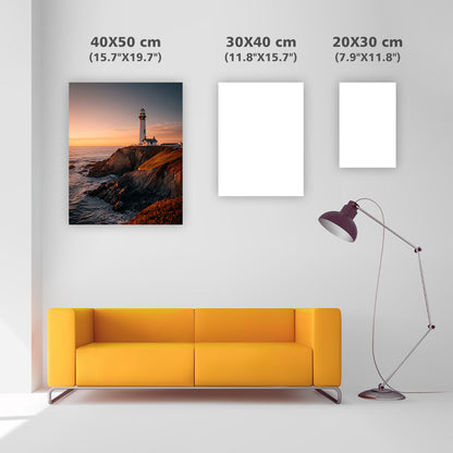 Lighthouse at Sunset - Diamond Painting