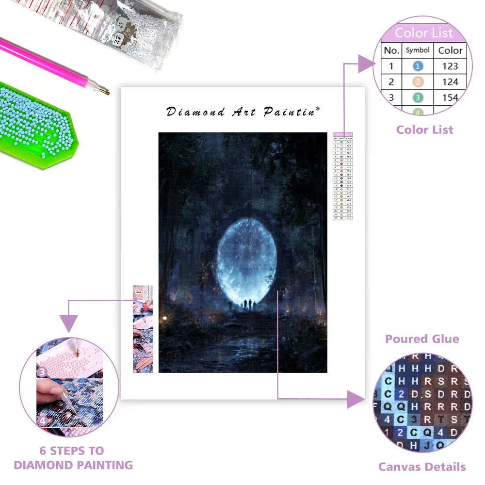 Glimpse of the Shadow Realm - Diamond Painting