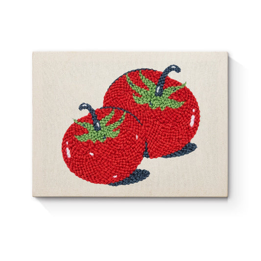 Tomato Delight - Punch Needle