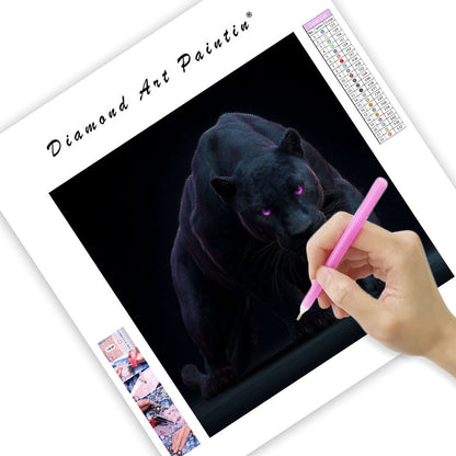Shadow Panther - Diamond Painting