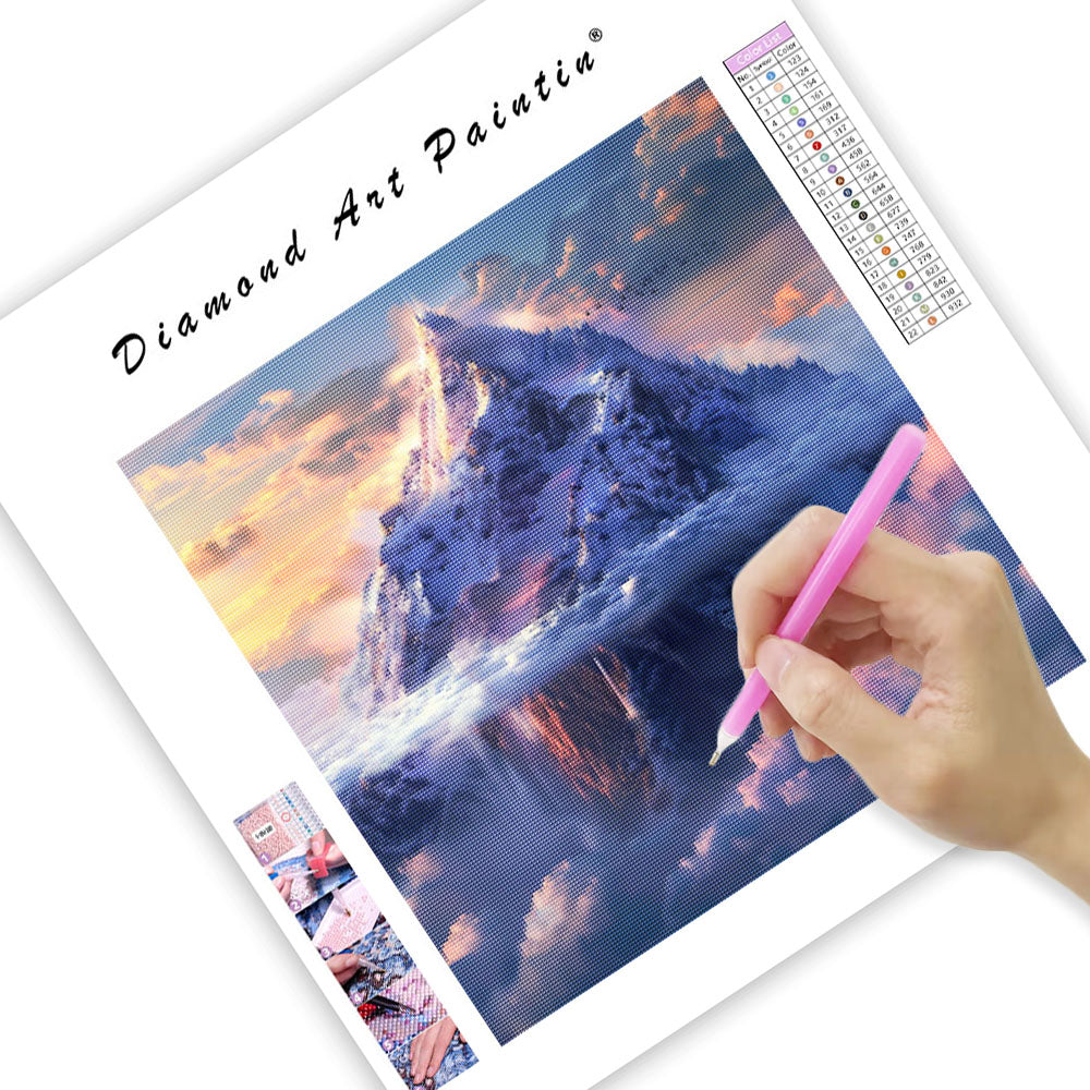 Immortal Mountain Cloudland - Diamond Painting