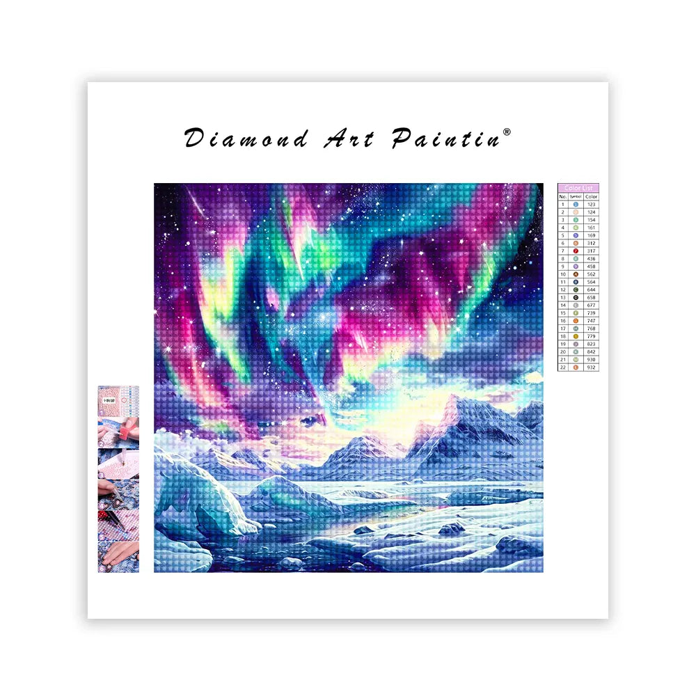 Aurora Borealis - Diamond Painting