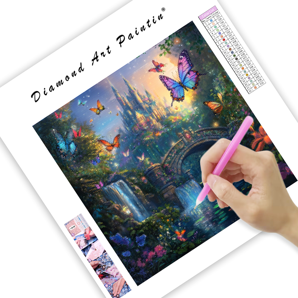 Magical Fantasy Landscape - Diamond Painting