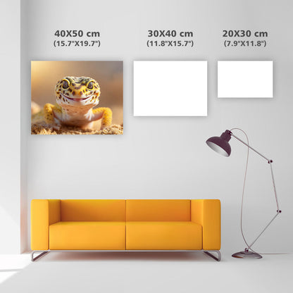 Leopard Gecko Smile - Diamond Painting