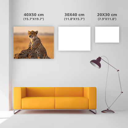 Cheetah Gaze - Diamond Painting