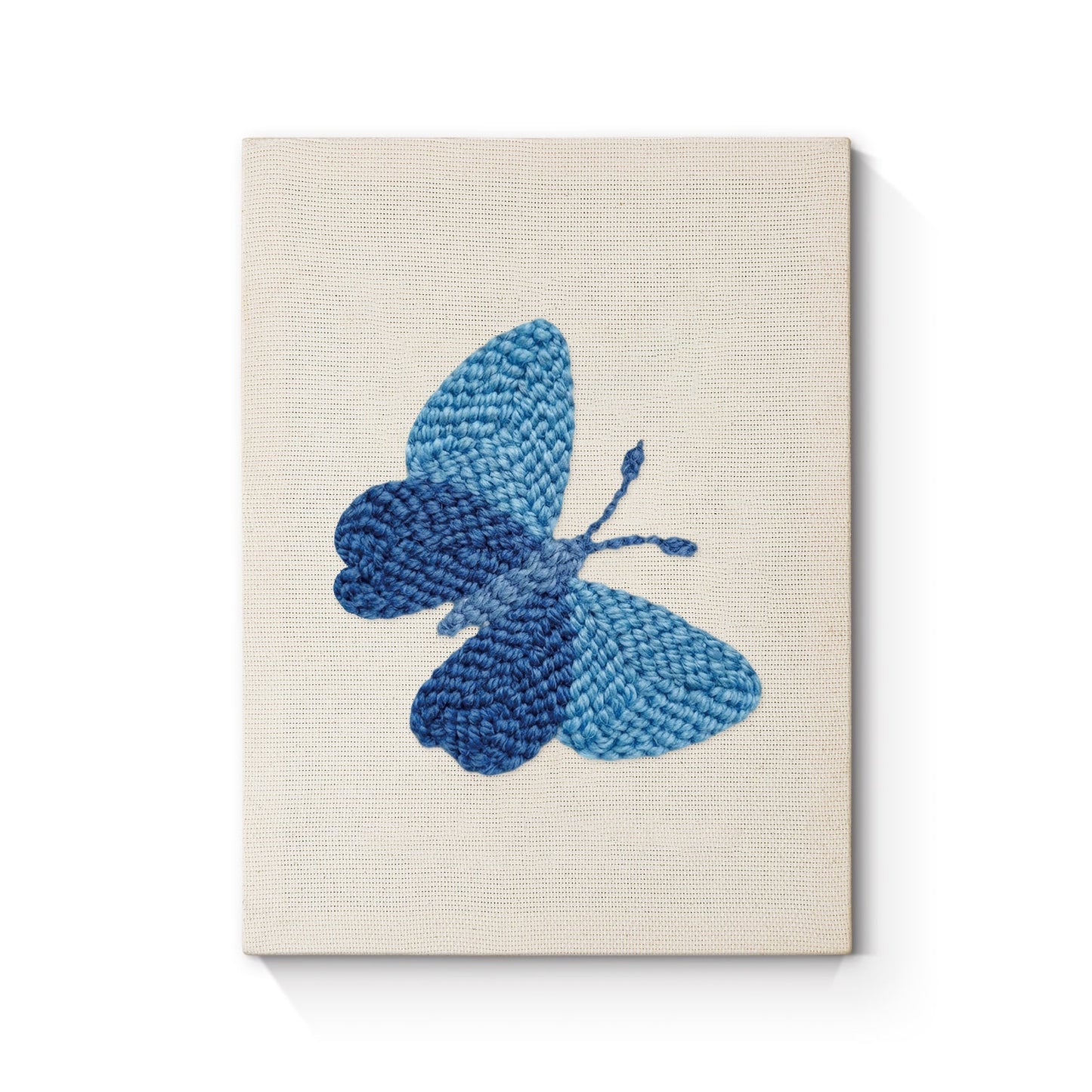 Azure Butterfly - Punch Needle