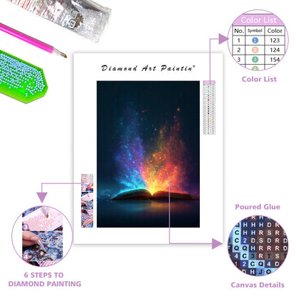 Magic Book Energy - Diamond Painting