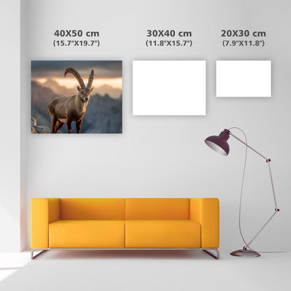 Ibex on Ridge - Diamond Painting