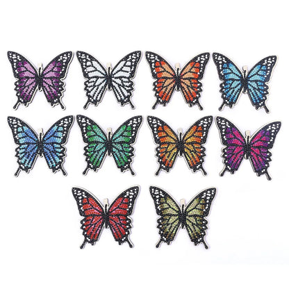 DIY Butterfly D - Diamond Coasters