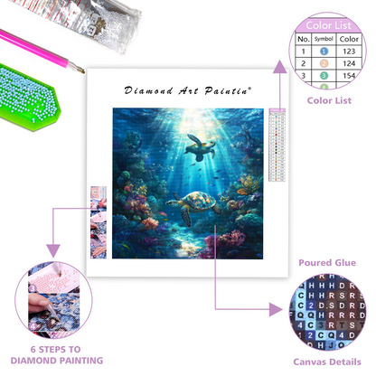 Underwater Coral Reef - Diamond Painting