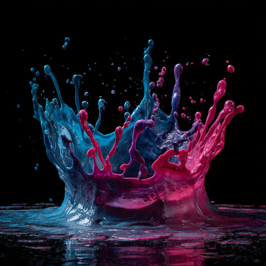 Dynamic Paint Splash Crown - Diamond Painting