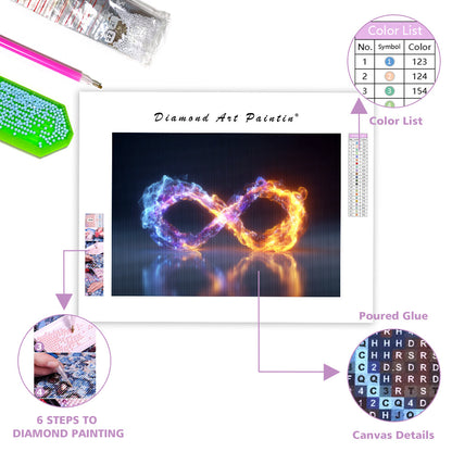 Infinity Light Loop - Diamond Painting