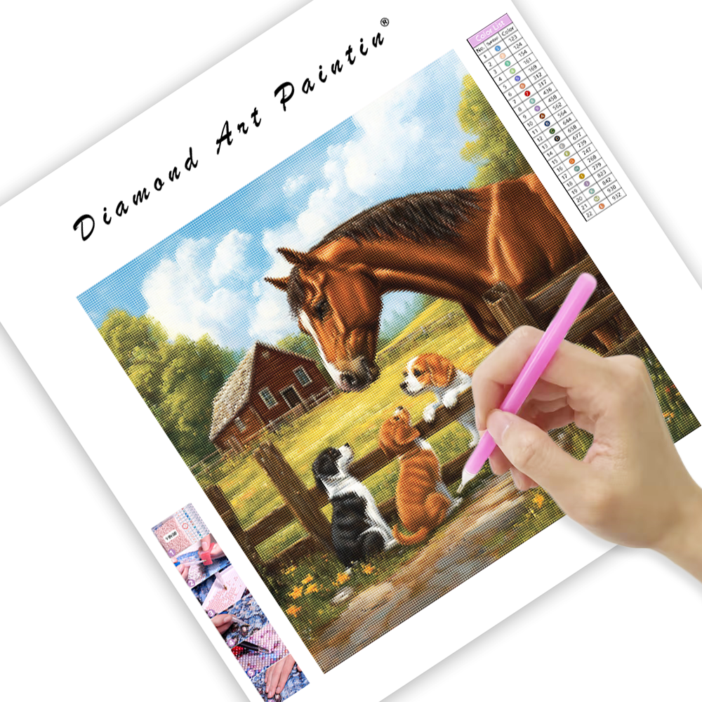Farm Friends - Diamond Painting