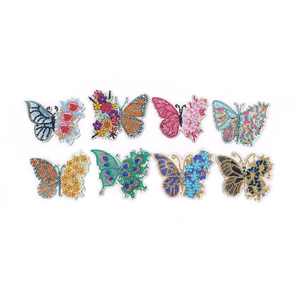 DIY Butterfly - Diamond Coasters