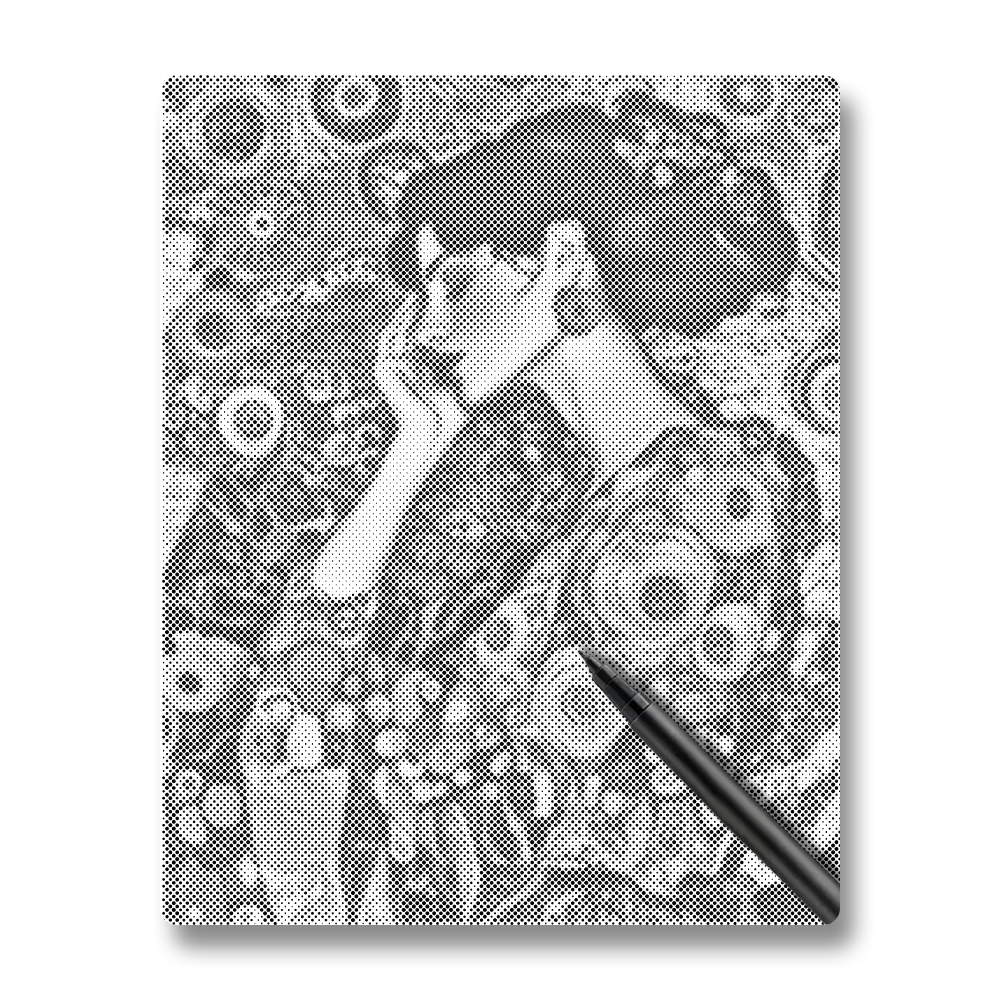 Vintage Woman - Dot Painting