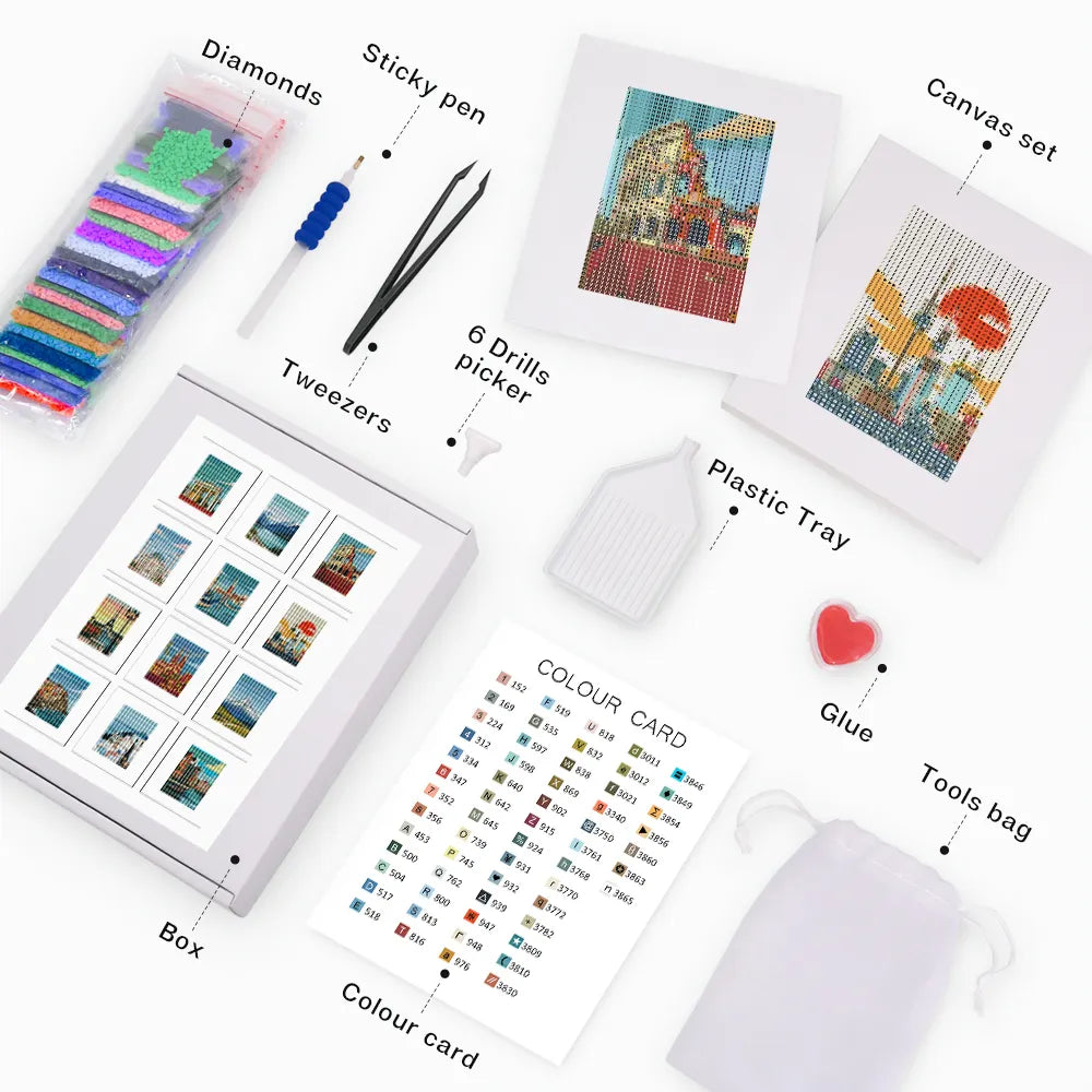 Mini-Wanderlust Postcards