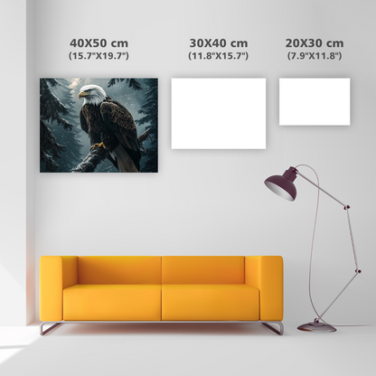 Majestic Bald Eagle - Diamond Painting