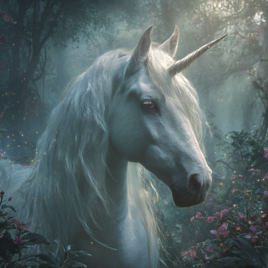 Enchanted Forest Unicorn - Diamond Painting