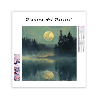 Moonlight Serenity - Diamond Painting