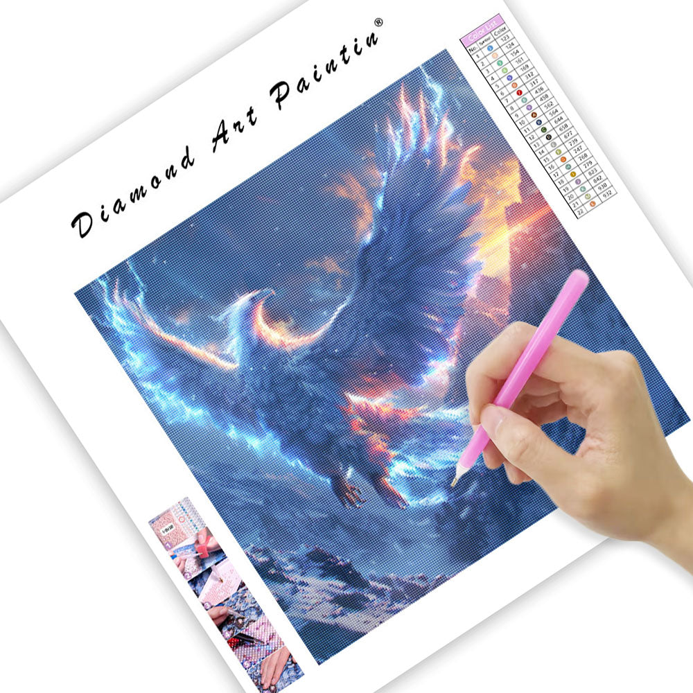 Ice Phoenix - Diamond Painting