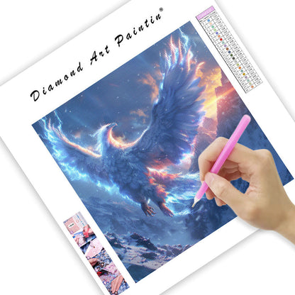 Ice Phoenix - Diamond Painting