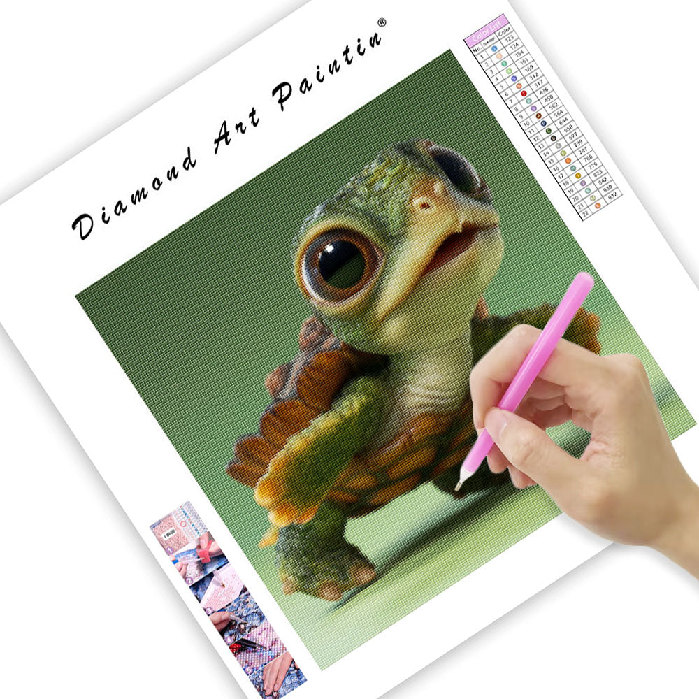 Baby Dragon Turtle - Diamond Painting