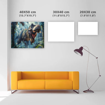 T-Rex Roar - Diamond Painting