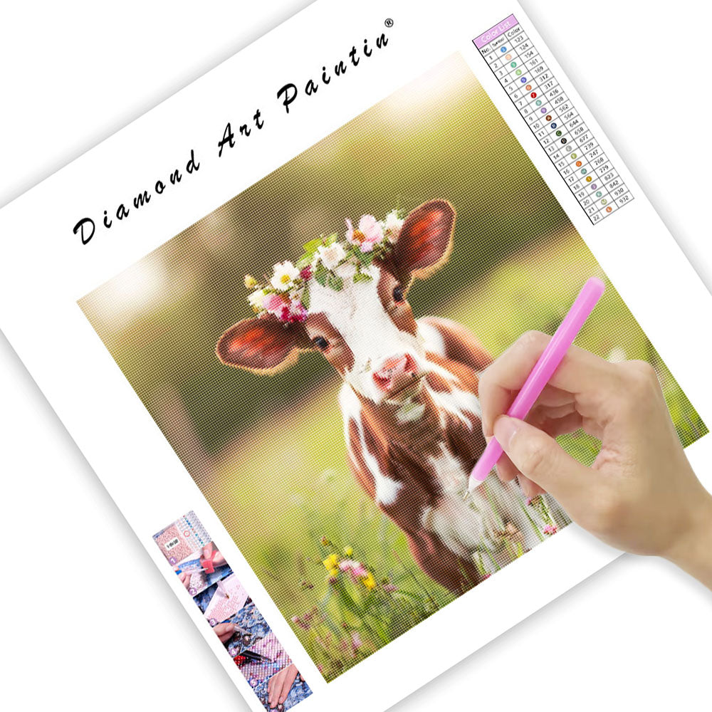 Meadow Calf - Diamond Painting