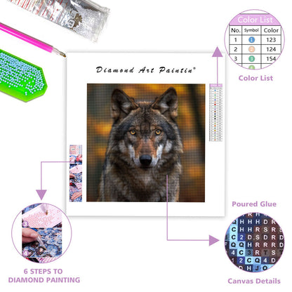 Wolf Spirit - Diamond Painting