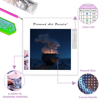 Elixir Furnace Peak - Diamond Painting
