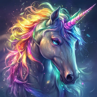Majestic Unicorn - Diamond Painting