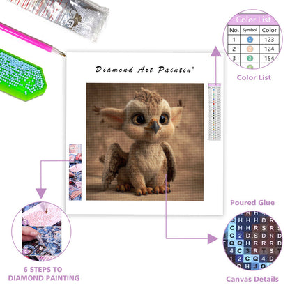 Baby Griffin - Diamond Painting