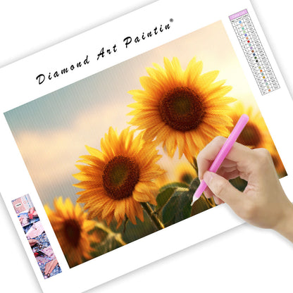 Sunflowers - Diamond Painting