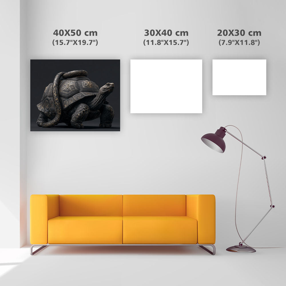 Black Tortoise - Diamond Painting