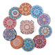 DIY Mandala J - Diamond Coasters