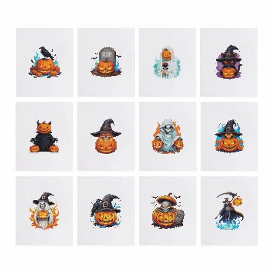 Mini-Pumpkin Lantern Coven