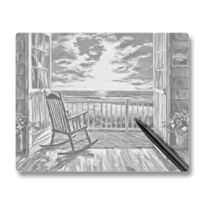 Seaside Rest - Dot Painting
